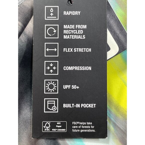 Ideology Womens X-Small Bike Shorts Multicolor stretch - Picture 10 of 10